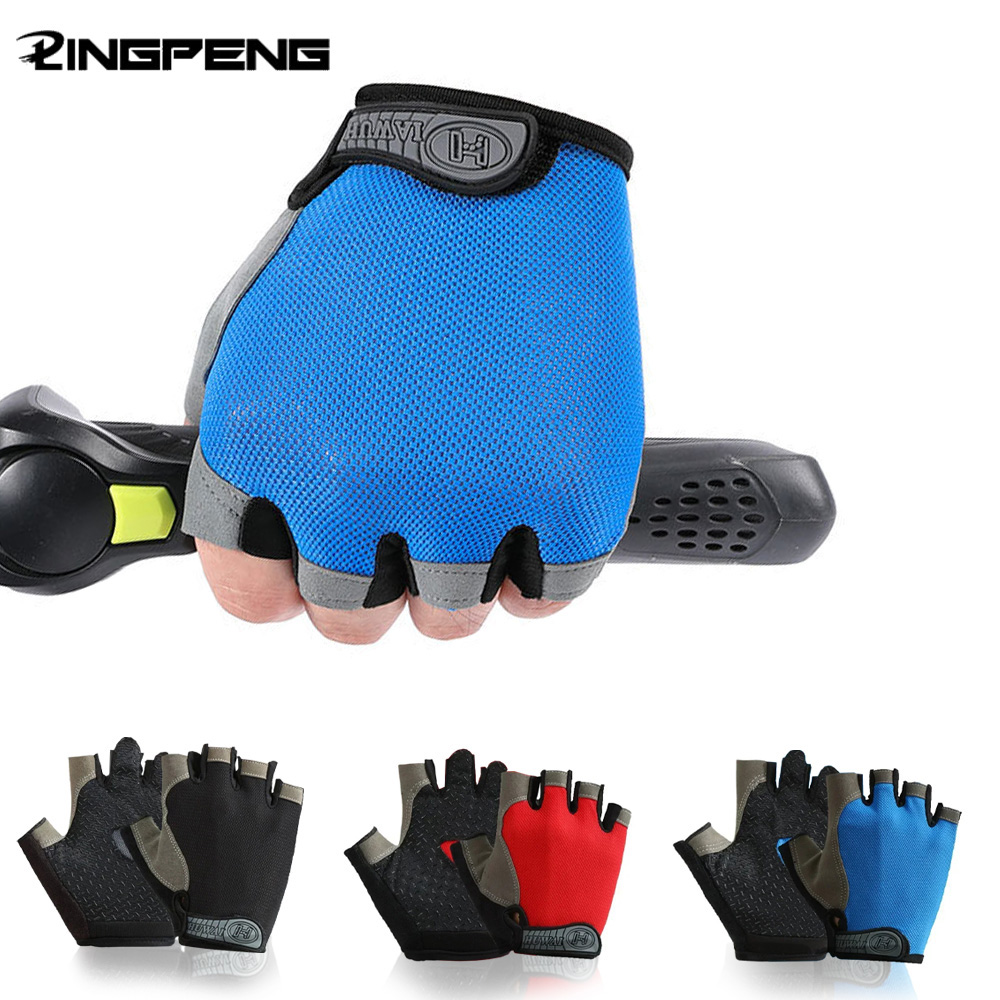 Workout Glove Gym - 미끄럼 방지 반손가락 트레이닝 장갑 –