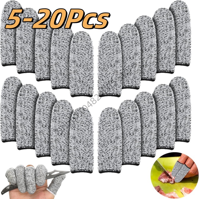 Cut Resistant Glove - 5/20개 5단계 보호 주방에서의 야외 작업을