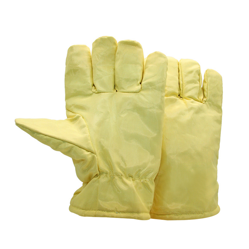 Heat Resistant Glove - 500도 방진 클린룸 내열 장갑, 용해로용