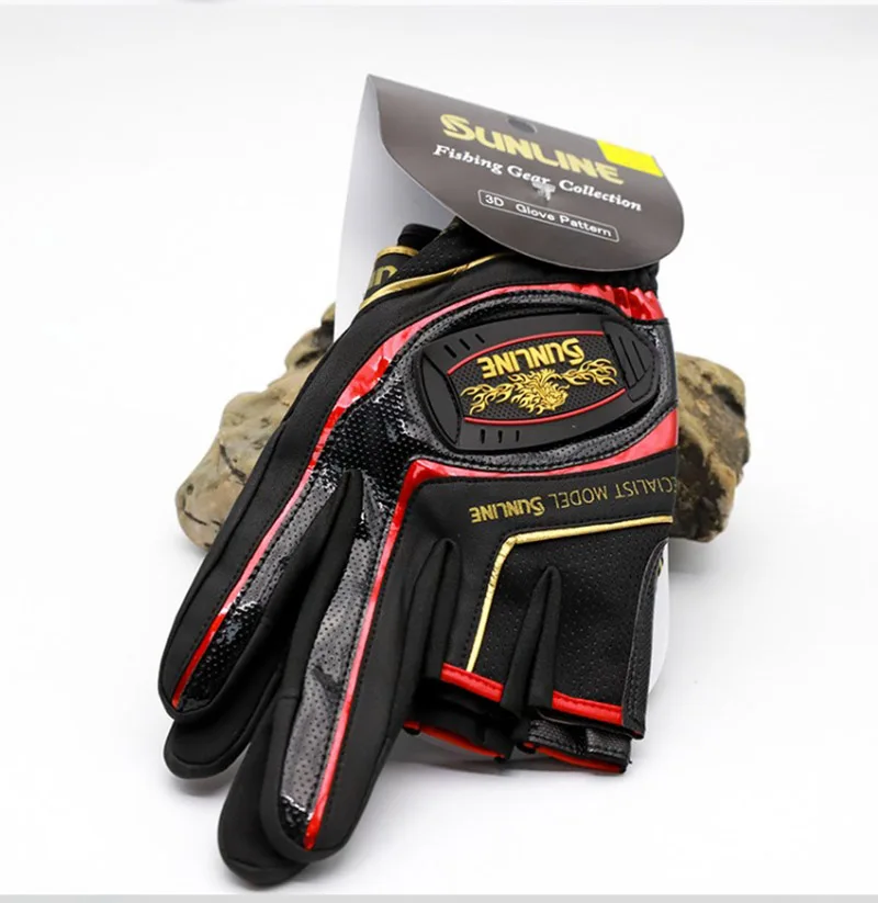 Cycling Glove Padded - 2023 New Sunline 남성용 가죽 미끄럼