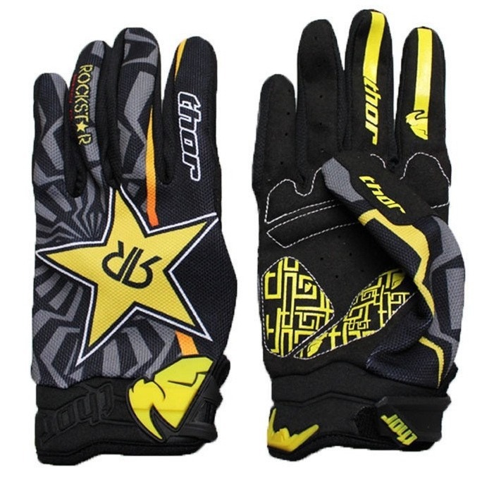 Cycling Glove Padded - 젤 패드가 있는 모토크로스 장갑, 다운힐