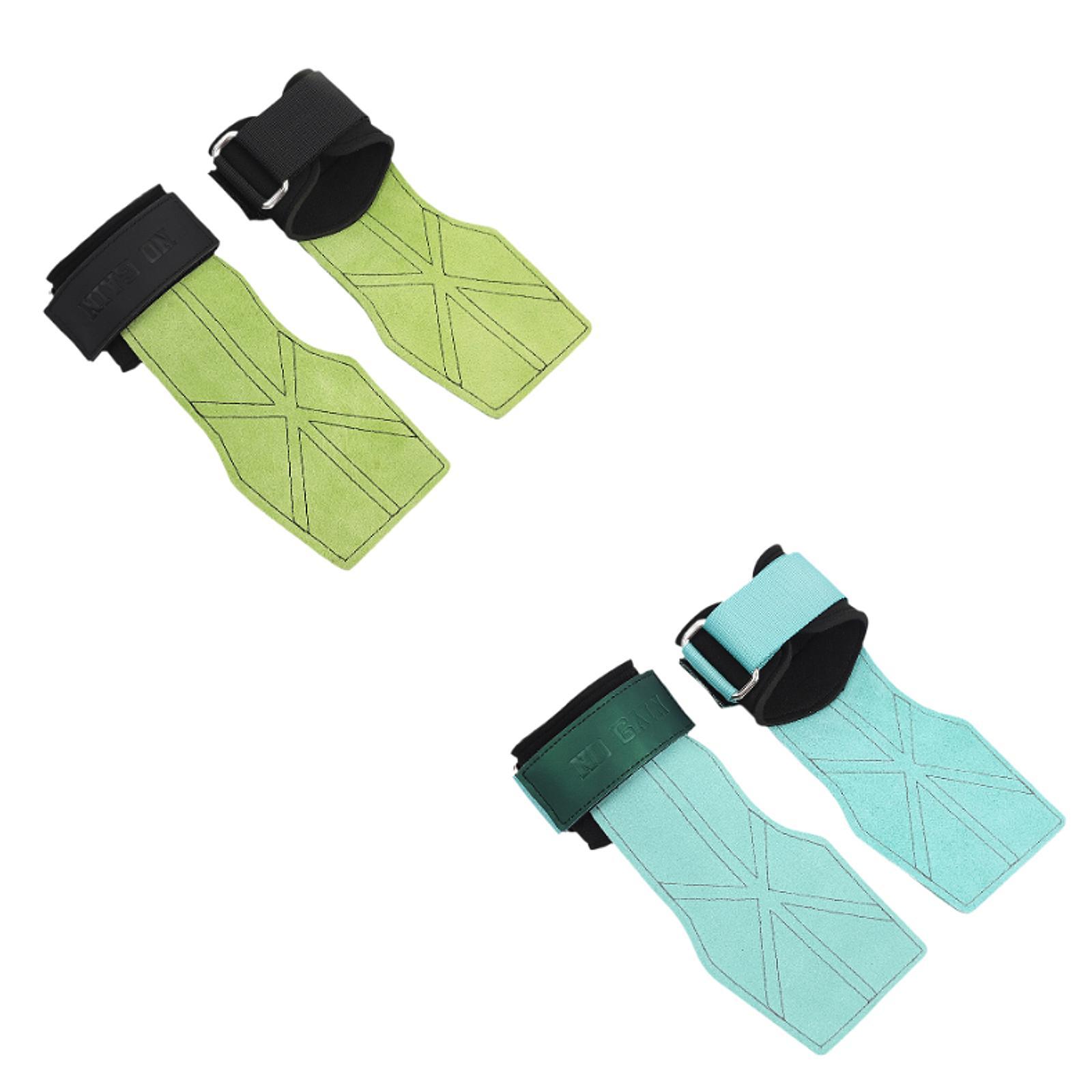Workout Glove Gym - 2x 역도 손잡이 손바닥 보호대 휴대용