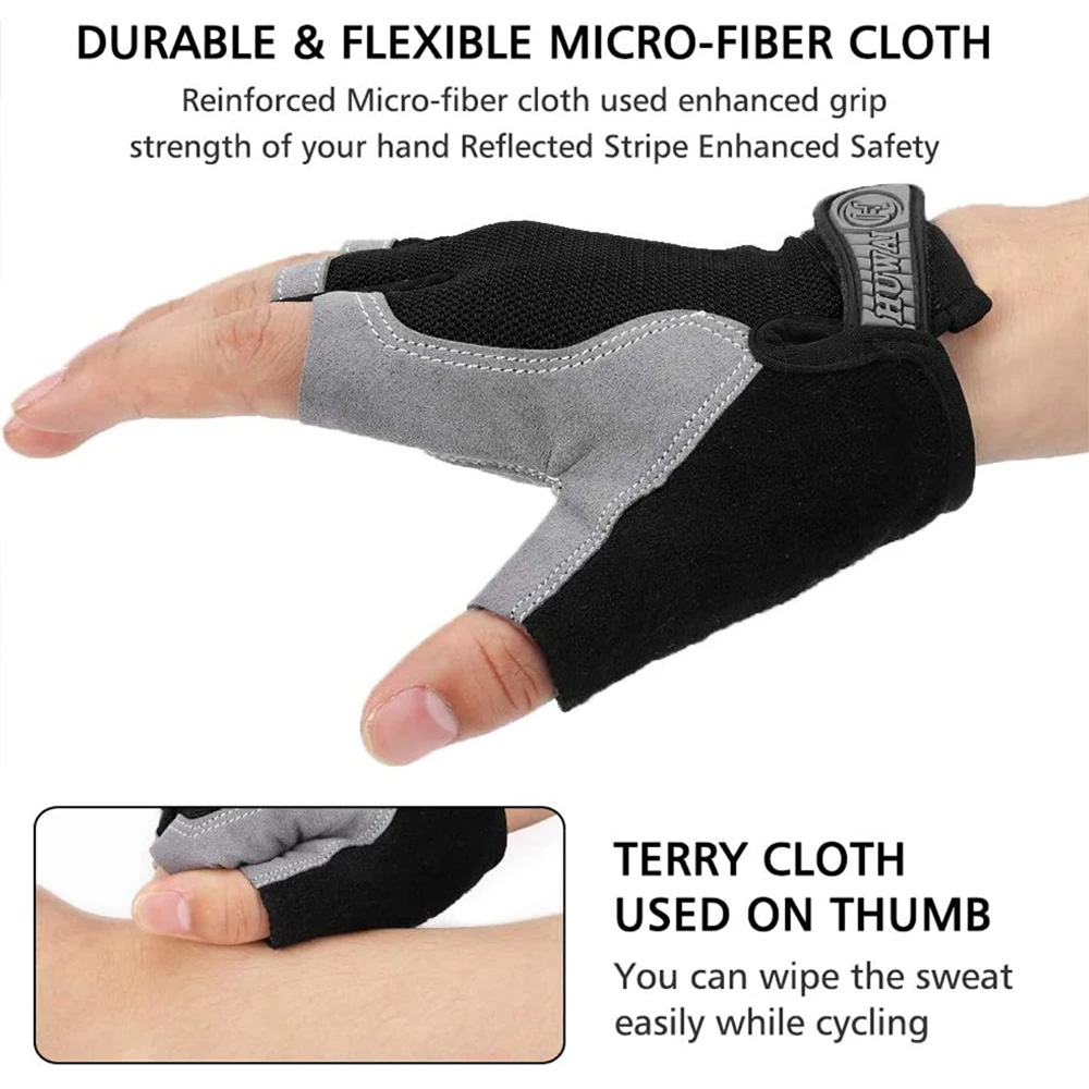 미끄럼 방지 반손가락 트레이닝 장갑 – 사이클링, 체육 - Workout Glove Gym 리뷰 및 가격