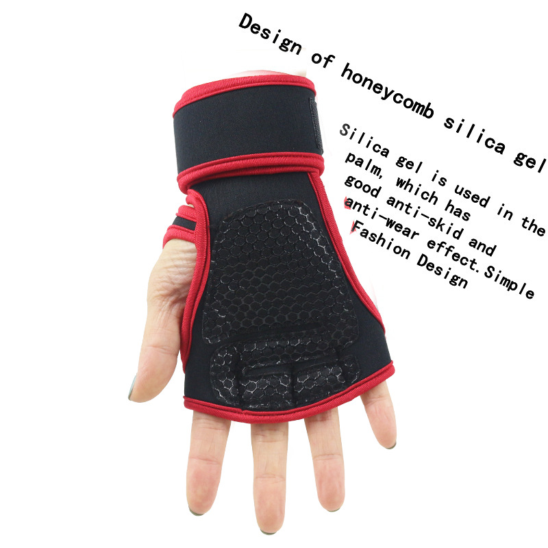 피트니스 남성 여성 장갑 체육관 역도 반 손가락 손목  - Workout Glove Gym 리뷰 및 가격