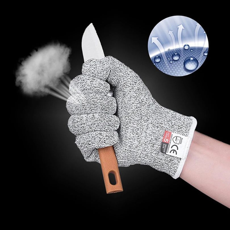 HPPE 5단계 내절단 장갑 주방 정원용 내절단 니트  - Cut Resistant Glove 리뷰 및 가격