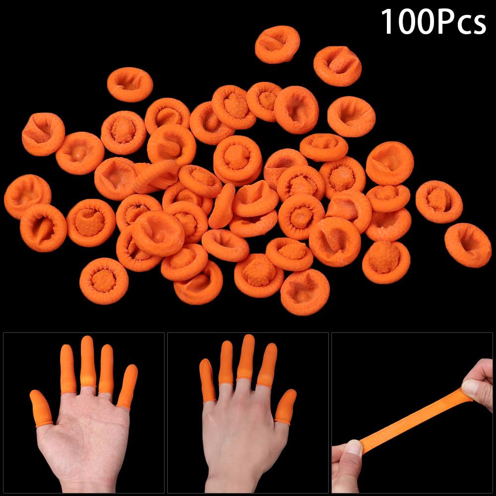 100개입 청소용 액세서리 천연 라텍스 손가락 보호용  - Rubber Glove Cleaning 리뷰 및 가격